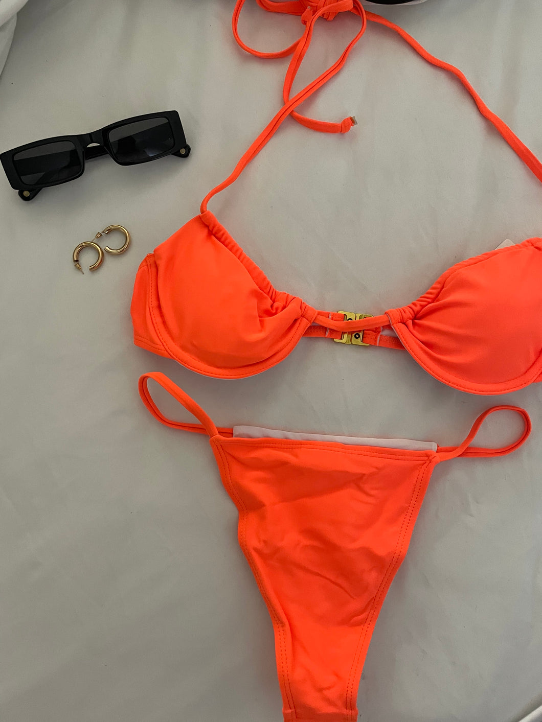 Orange Bikini Set