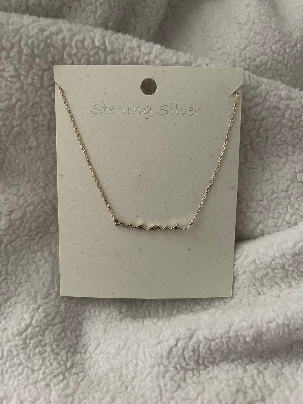 Mama necklace