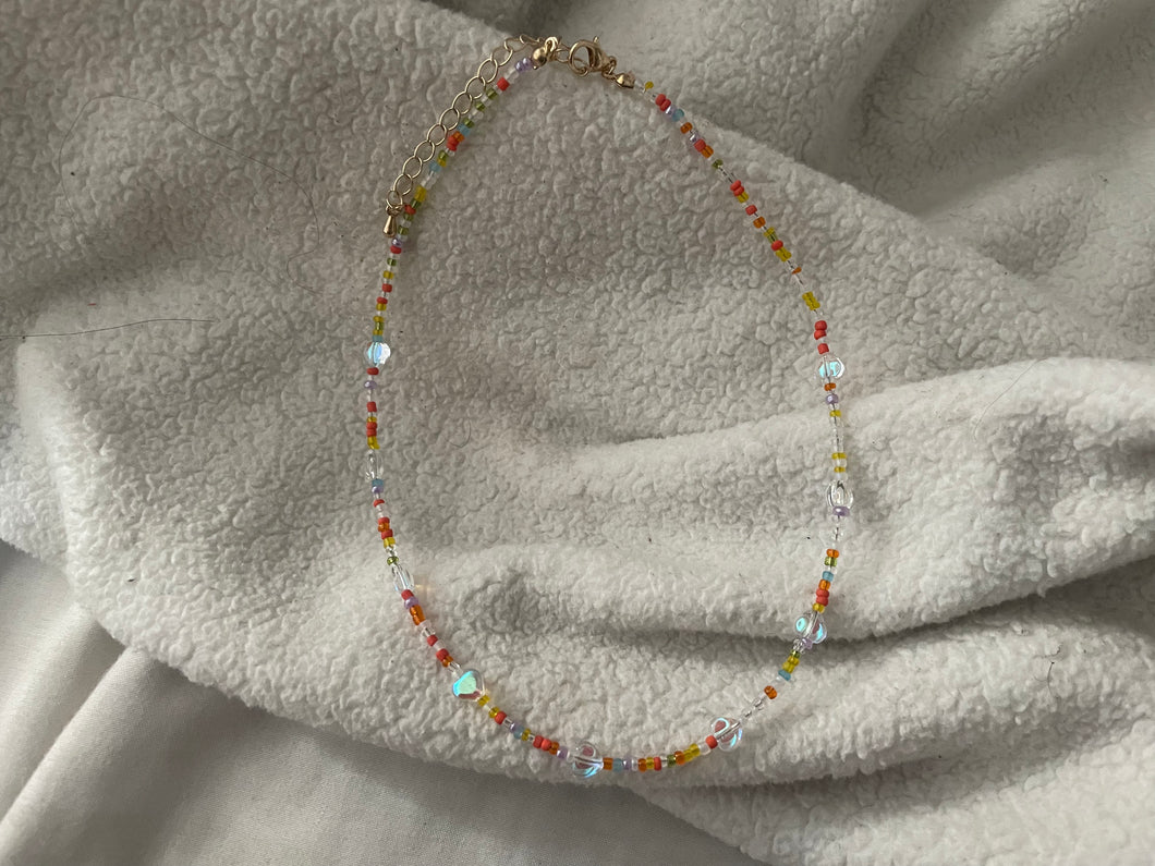 Colorful beaded necklace